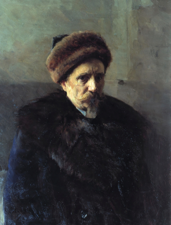 Савинский Василий Евмениевич (Евменьевич). Автопортрет. Холст, масло. 89х67. 1905. Государственная Третьяковская галерея.