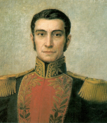 Карлос Уиллет. Портрет Рафаэля Урданета. Холст, масло. 1865. Музей Симона Боливара.
