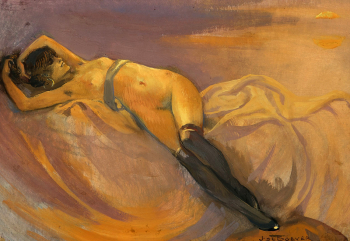 Ян Франс де Бевер. Отрава. Бумага, гуашь. 26,5х39. 1924. Частное собрание.