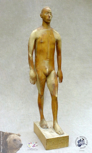 Корнеев Виктор Иванович. Гипноз. Дерево. 92х33х27. 1991. Авторское собрание.