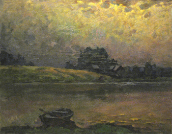 Беликов Василий Матвеевич. После дождя. Холст, масло. 66х83. 1978. Собственность семьи художника.