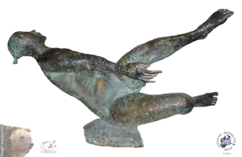 Корнеев Виктор Иванович. Красивая весёлая. Бронза. Авторское собрание.