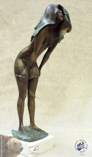 Корнеев Виктор Иванович. Стриптиз. Бронза. Авторское собрание.