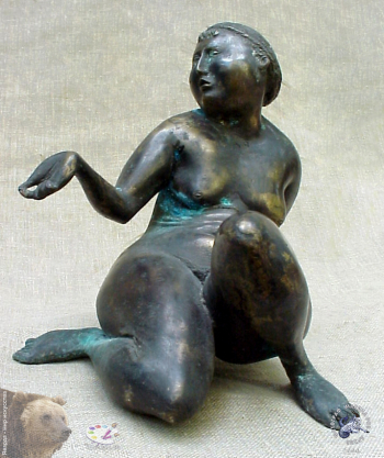 Корнеев Виктор Иванович. Торговля. Бронза. Авторское собрание.