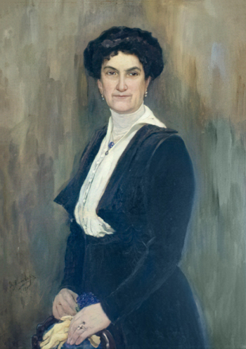 Лисснер Эрнст Эрнестович. Женский портрет. Холст, масло. 80х61. 1915. Череповецкое музейное объединение.