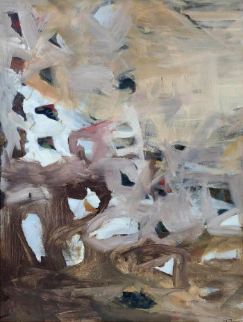 Ричард Дибенкорн. Абстракция. Холст, масло. 118,1х87,6. 20 век. Частное собрание.