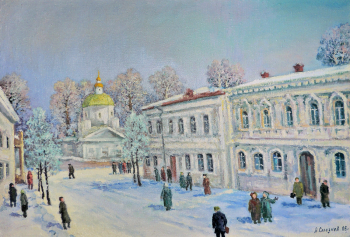 Селезнев А.В. Ветлуга. Холст, масло. 68х98. 2005. Ветлужский краеведческий музей.