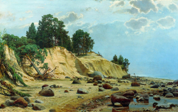 Шишкин Иван Иванович. После бури. Мери-Хови (После шторма в Мери-Хови). Холст, масло. 92х145. 1891. Львовская национальная галерея искусств.