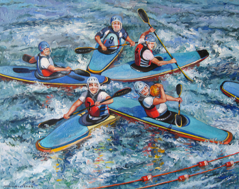 Джо Хортон. Канополо. Холст, масло. 50х71. 2009. Частное собрание.