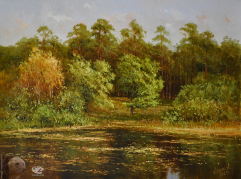 Аникин Алексей Евгеньевич. Ранняя осень. Холст, масло. 45х60. 2021. Собрание художника.