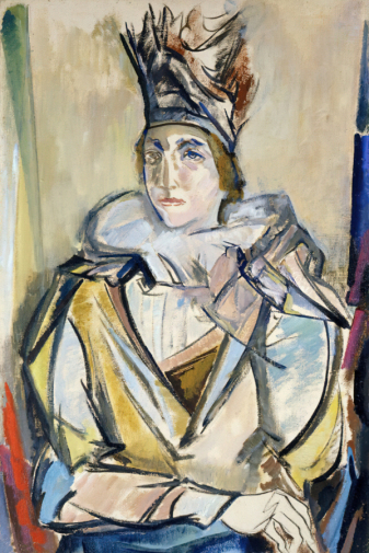Британишский Лев Романович. Король. Холст, масло. 99,4х65. 1968. Художественная культура Русского Севера.