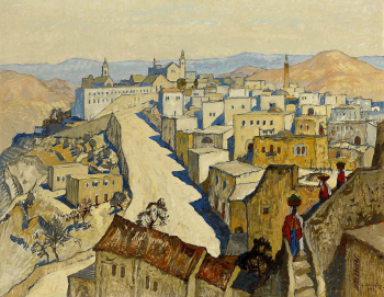 Горбатов Константин Иванович. Вифлеем. Холст, масло. 73х91. 1935. Частное собрание.