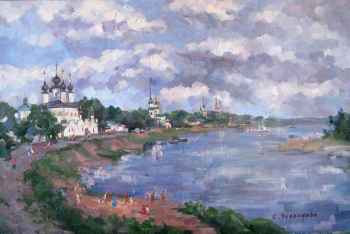 Великий Устюг. Река Сухона.