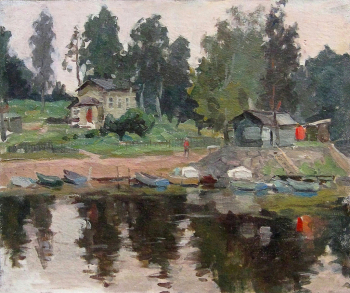 Вуокса. Гремячий шлюз.