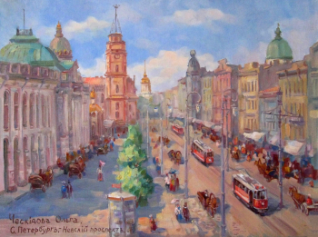 Невский проспект 1910-е годы