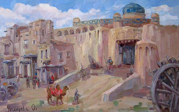 Сарай Бату. Главный вход.