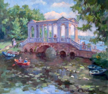 Царское село. Мраморный мост.