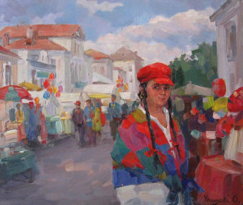 На Прокопьевской ярмарке г.Великого Устюга.