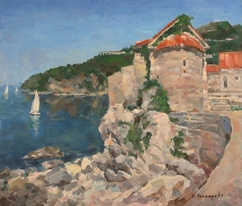 Старая крепость. Город Будва. Черногория.