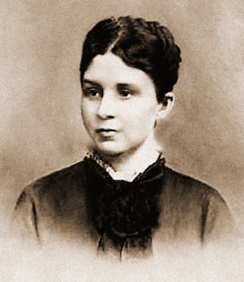 Вернер Адель Васильевна. Конец 1880 - начало 1890-х. Неизвестный фотограф. Музей `Собрание`.