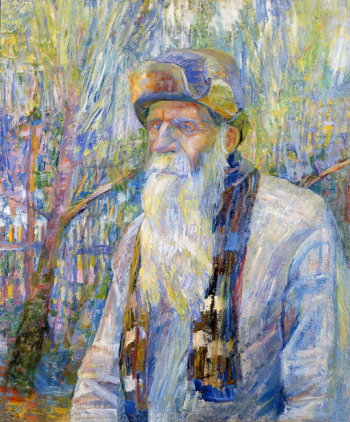 Закликовская Софья Людвиговна. Портрет старика. Холст, масло. 74х63. 1930-е. Художественная культура Русского Севера.