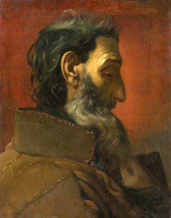 Плешанов Павел Фёдорович. Римский нищий. Холст, масло. 45х36. 1863. Башкирский государственный художественный музей имени М.В.Нестерова.