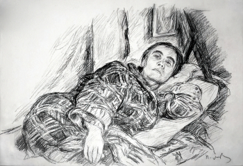 Львов Пётр Иванович. Портрет С.Г.Венгеровской. Бумага, литография, 1934. Местонахождение работы неизвестно.