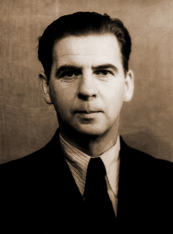 Войшвилло Евгений Валерианович. 1948. Неизвестный фотограф. Музей Мирового океана.