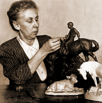 Морозова-Эккерт Елена Георгиевна. Неизвестный фотограф. Фото - darwinmuseum.ru