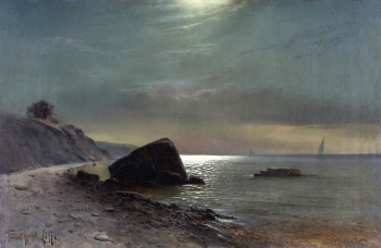 Алисов Михаил Александрович. Море. Холст, масло. 58,5х88. 1897. Нижегородский государственный художественный музей.