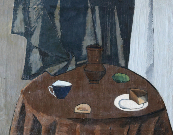 Блюменфельд Генрих Матвеевич. Натюрморт. Холст, масло. 92х119. 1917. Пензенская областная картинная галерея имени К.А.Савицкого.