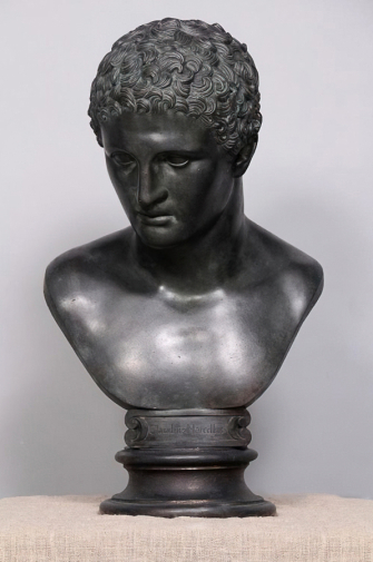 Пьер Луи Ажи. Бюст Клавдия Марцелла. Бронза, литьё, чеканка. 43,5х30х19. 1798. Государственный музей-заповедник Павловск.
