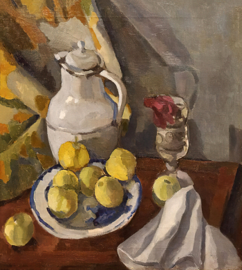 Франкетти Владимир Феликсович. Натюрморт. Холст, масло. 71,5х62,5. 1910-е. Екатеринбургский музей изобразительных искусств.