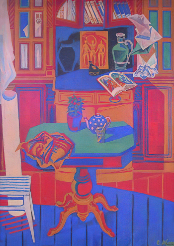 Иванов Сергей Иванович (1922). Майский день. Холст, темпера. 149х107. 1972. Астраханская государственная картинная галерея имени П.М.Догадина.
