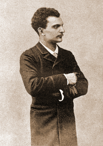 Бернштам Леопольд Адольфович в 1895 году. Неизвестный фотограф.