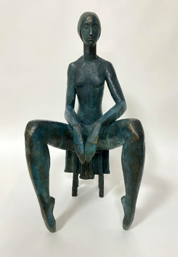 Рукавишников Александр Иулианович. Балерина. Бронза. 37х18х18. 1980-е. Национальный художественный музей Республики Саха (Якутия).