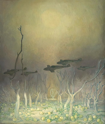 Ерышев Николай Павлович. Яблоки. Холст, масло. 175х145. 1974. Оренбургский областной музей изобразительных искусств.