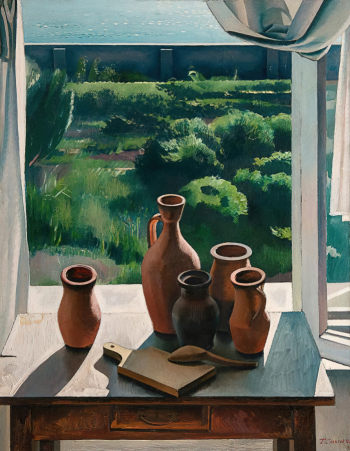 Салахов Таир Теймурович. Солнечное утро. Холст, масло. 125х98,5. 1978. Государственный музейно-выставочный центр РОСИЗО.