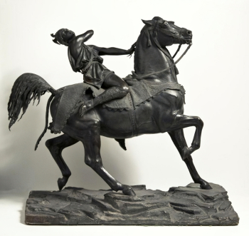 Либерих Николай Иванович. Амазонка. Бронза. 78х40х89. 1872. Государственный Русский музей.