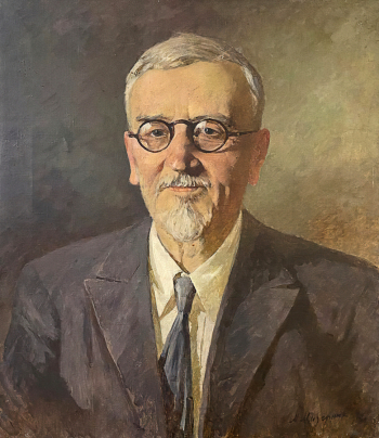 Мизернюк Михаил Яковлевич. Портрет А.И.Куприна. Холст, масло. 72,2х62,3. 1940. Институт русской литературы (Пушкинский Дом).