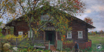 Завьялов Николай Николаевич. Последняя осень. Холст, масло. 51х101. 1999. Авторское собрание.