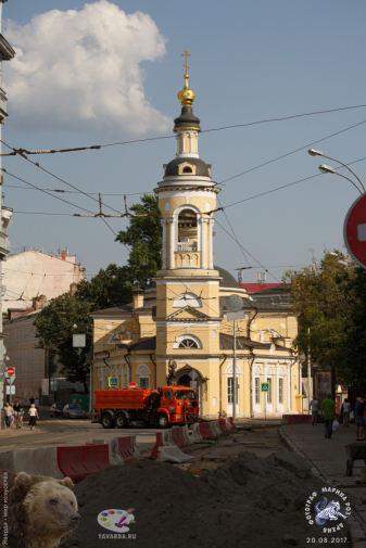 Храм Рождества Пресвятой Богородицы на Кулишках. Солянка. Фотограф Марина Роз. 20.08.2017.