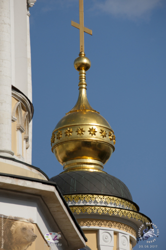 Купол храма. Фотограф Марина Роз.