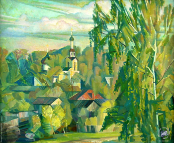 Ваганов Александр Григорьевич. Лето. Холст, масло. 50х60. 2001.