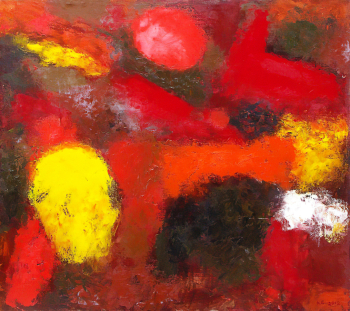 Ситникова Наталья Александровна. Этюд. Холст, масло. 100х110. 2012. Вологодская областная картинная галерея.