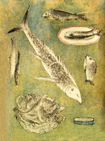 Иноземцев Борис Иванович. Рыба. За рыбой. Бумага, печать. 1930. Частное собрание.