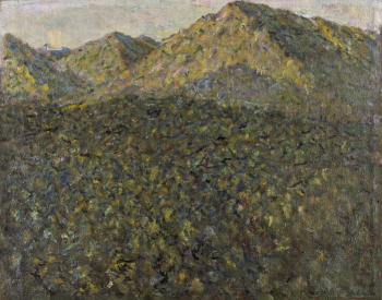 Хныгин Лазарь Алексеевич. Северный Кавказ. Холст, масло. 42,4х54,4. 1940. Нижегородский государственный художественный музей.