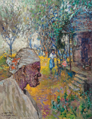 Генри Мортикар Розенберг. Ситронелл, Алабама. Холст, масло. 50,8х40,6. 20 век. Частное собрание.