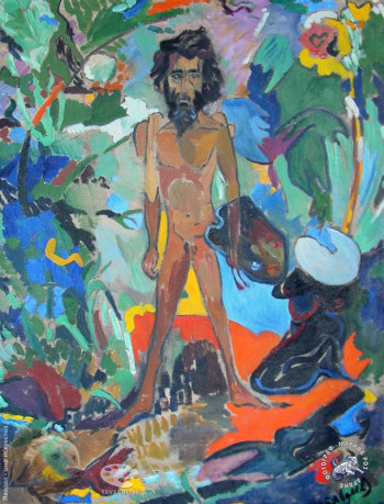 Авдеев Борис Николаевич. Художник. Холст, масло. 80х60. 1973-1975. Собрание семьи художника.