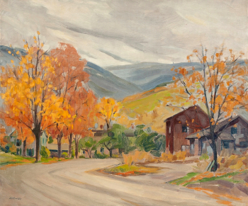 Клиффорд Маккормик Ульп. Вермонт. Холст, масло. 50,8х61. 20 век. Частное собрание.